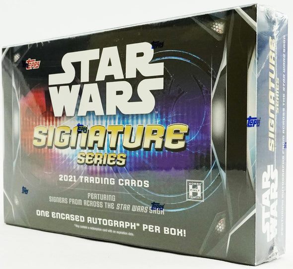 2021 Topps Star Wars Signature Series Hobby Box available at 401 Games Canada