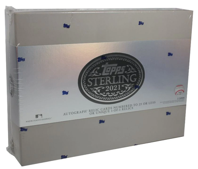 2021 Topps Sterling Baseball Hobby Box available at 401 Games Canada