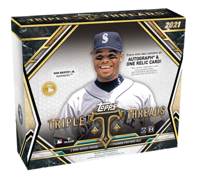 2021 Topps Triple Threads Baseball Hobby Box available at 401 Games Canada