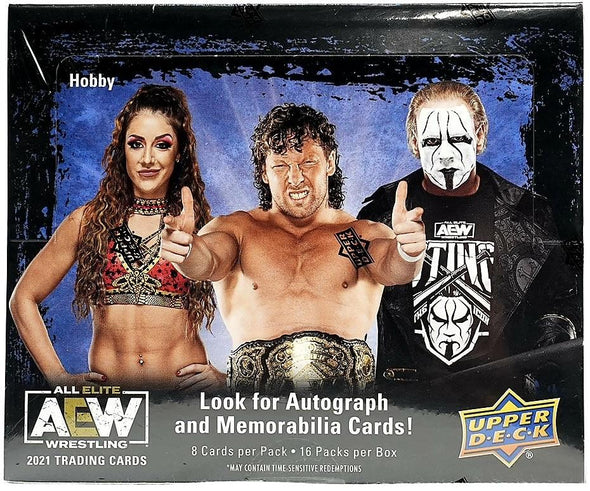 2021 Upper Deck AEW All Elite Wrestling Hobby Box available at 401 Games Canada