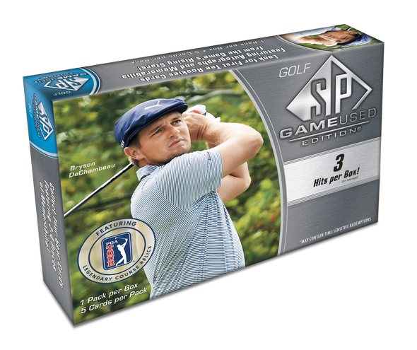 2021 Upper Deck SP Game Used Golf Hobby Box available at 401 Games Canada