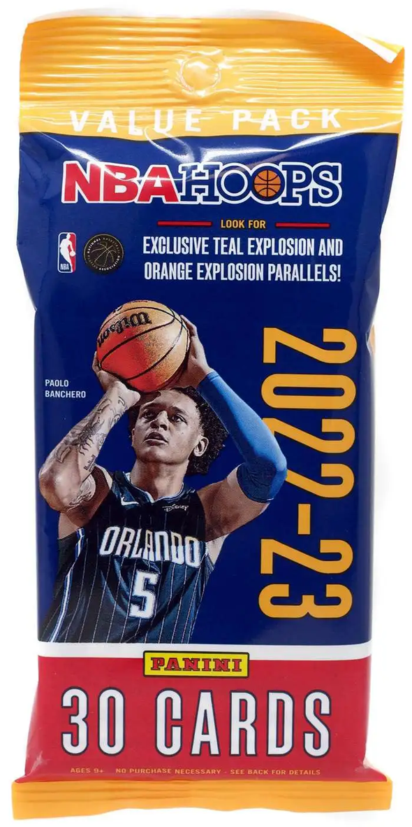 2022-23 Panini Hoops Basketball Fat Pack available at 401 Games Canada