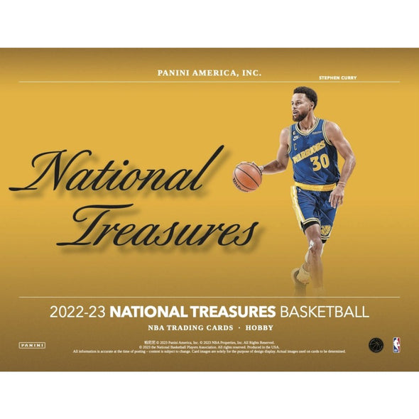 2022-23 Panini National Treasures Basketball Hobby Box (Pre-Order) available at 401 Games Canada