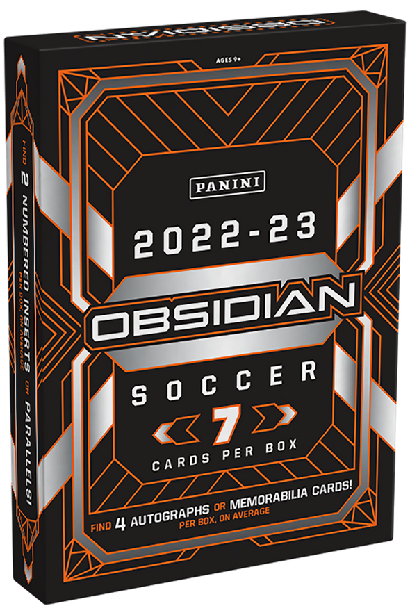 2022-23 Panini Obsidian Soccer Hobby Box available at 401 Games Canada