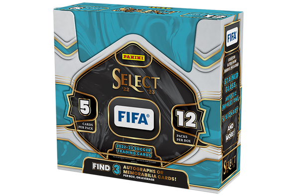 2022-23 Panini Select FIFA Soccer Hobby Box available at 401 Games Canada