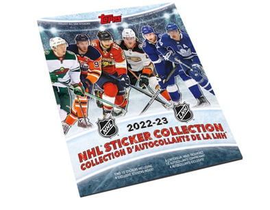 2022-23 Topps NHL Hockey Sticker Album available at 401 Games Canada