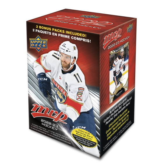 2022-23 Upper Deck MVP Hockey Blaster Box available at 401 Games Canada