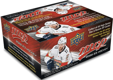 2022-23 Upper Deck MVP Hockey Retail Box available at 401 Games Canada