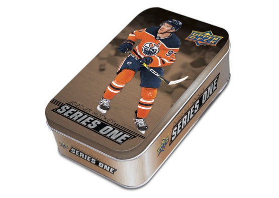 2022-23 Upper Deck Series 1 Hockey Tin available at 401 Games Canada