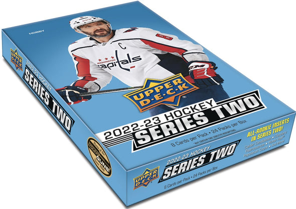 2022-23 Upper Deck Series 2 Hockey Hobby Box available at 401 Games Canada