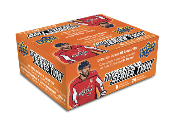 2022-23 Upper Deck Series 2 Hockey Retail Box available at 401 Games Canada