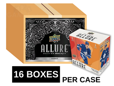 2022-23 Upper Deck Allure Hockey Hobby 18 Box Case