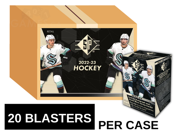 2022-23 Upper Deck SP Hockey Blaster 20 Box Case