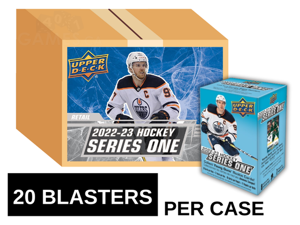 2022-23 Upper Deck Series 1 Hockey Blaster 20 Box Case