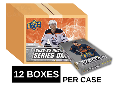 2022-23 Upper Deck Series 1 Hockey Hobby 12 Box Case