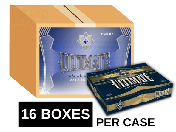 2022-23 Upper Deck Ultimate Collection Hockey Hobby 16 Box Case