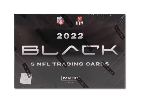 2022 Panini Black Football Hobby Box available at 401 Games Canada