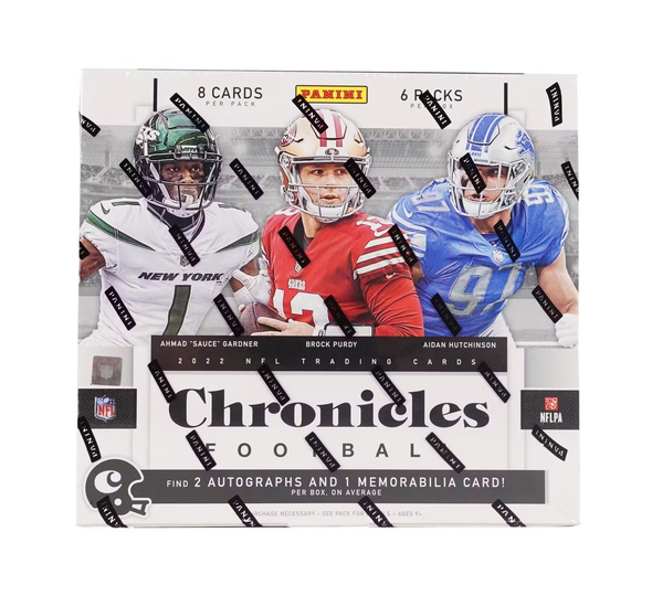 2022 Panini Chronicles Football Hobby Box available at 401 Games Canada