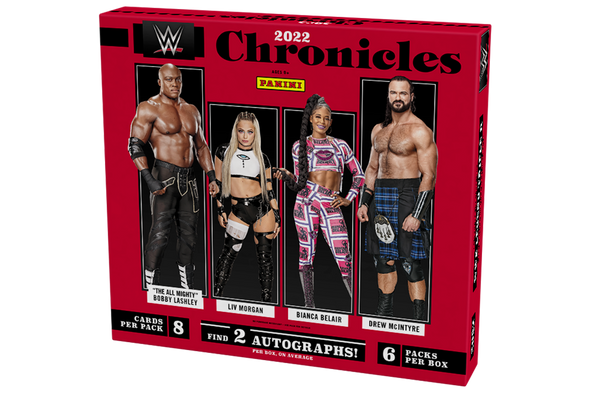 2022 Panini Chronicles WWE Hobby Box available at 401 Games Canada