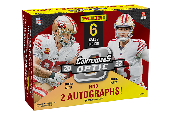 2022 Panini Contenders Optic Football Hobby Box available at 401 Games Canada