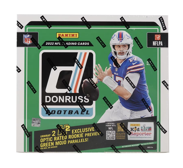 2022 Panini Donruss Football H2 Box available at 401 Games Canada