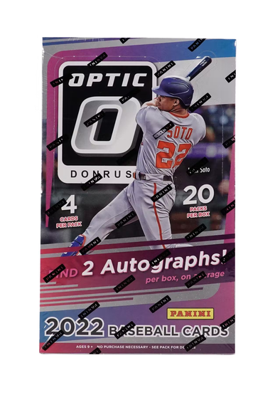 2022 Panini Donruss Optic Baseball Hobby Box available at 401 Games Canada