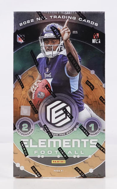 2022 Panini Elements Football Hobby Box available at 401 Games Canada