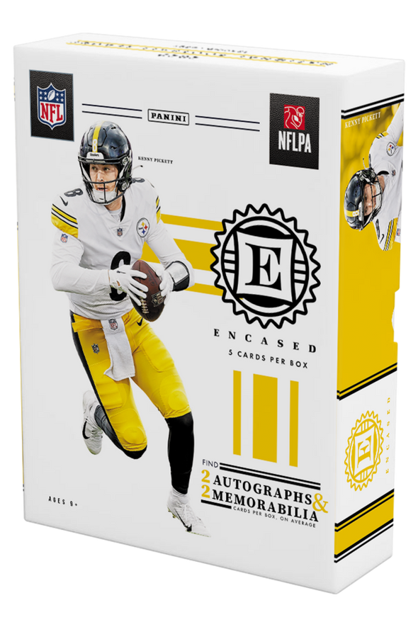 2022 Panini Encased Football Hobby Box available at 401 Games Canada