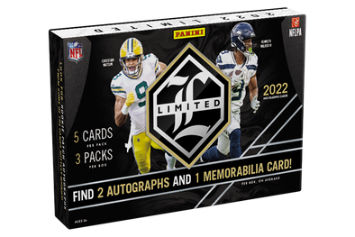 2022 Panini Limited Football Hobby Box available at 401 Games Canada