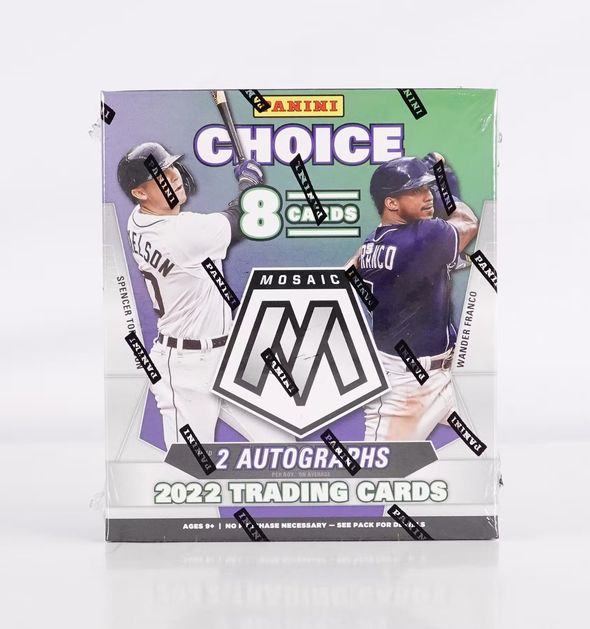 2022 Panini Mosaic Choice Baseball Hobby Box available at 401 Games Canada