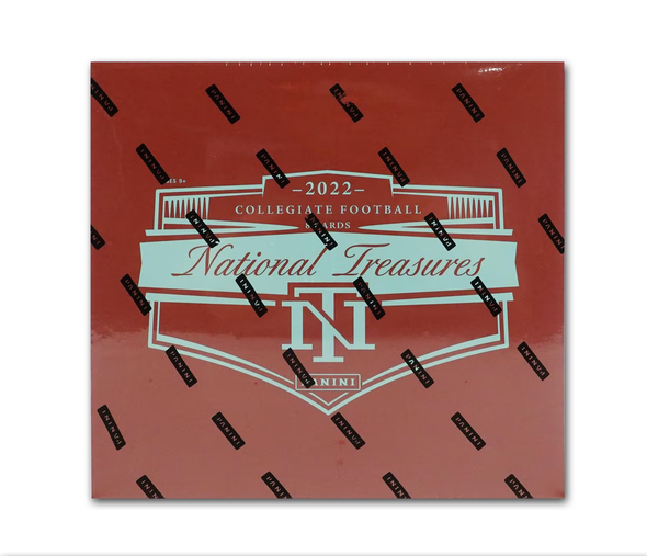 2022 Panini National Treasures Collegiate Football Hobby Box available at 401 Games Canada