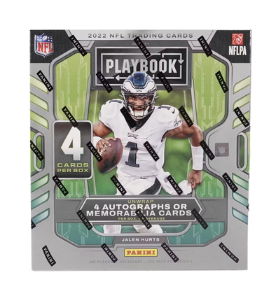 2022 Panini Playbook Football Hobby Box available at 401 Games Canada