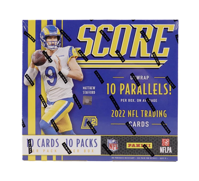 2022 Panini Score Football H2 Box available at 401 Games Canada