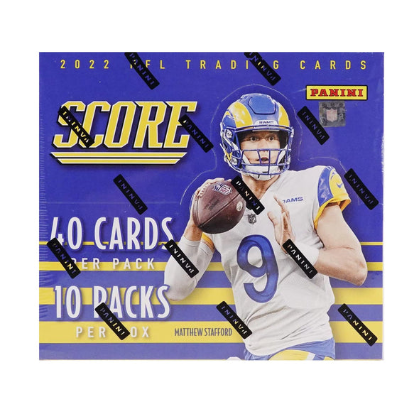 2022 Panini Score Football Hobby Box available at 401 Games Canada