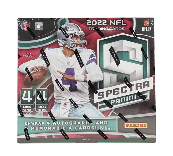 2022 Panini Spectra Football Hobby Box available at 401 Games Canada