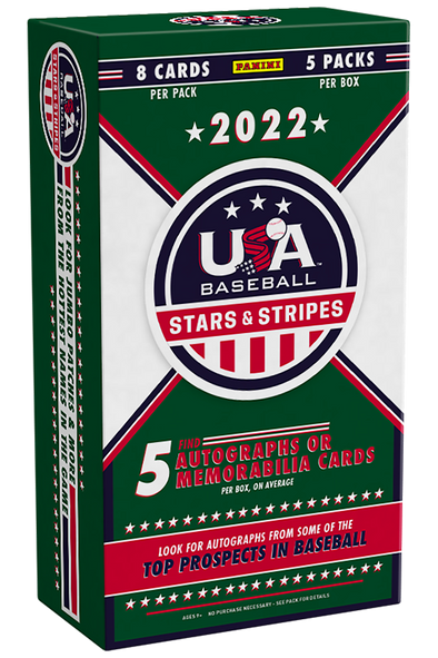 2022 Panini Stars and Stripes Baseball Hobby Box available at 401 Games Canada