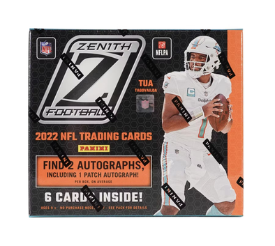 2022 Panini Zenith Football Hobby Box available at 401 Games Canada