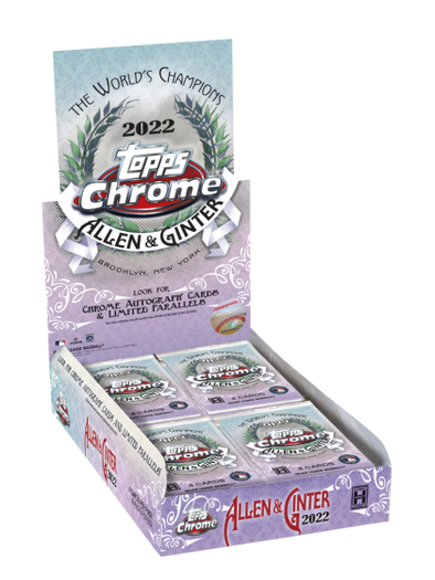 2022 Topps Allen & Ginter Chrome Baseball Hobby Box available at 401 Games Canada