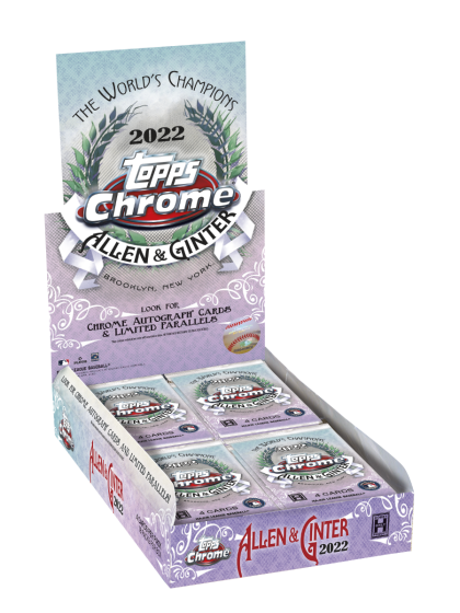 2022 Topps Allen & Ginter Chrome Baseball Hobby Box available at 401 Games Canada