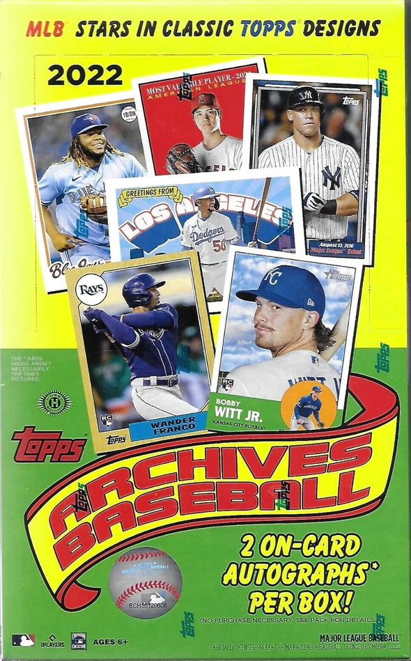 2022 Topps Archives Baseball Hobby Box available at 401 Games Canada