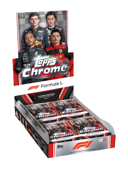 2022 Topps Chrome Formula 1 Racing Lite Box available at 401 Games Canada