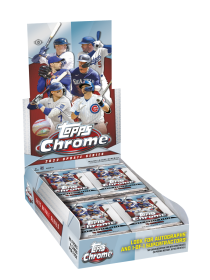 2022 Topps Chrome Update Series Baseball Hobby Box available at 401 Games Canada