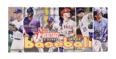 2022 Topps Heritage High Number Baseball Hobby Box available at 401 Games Canada