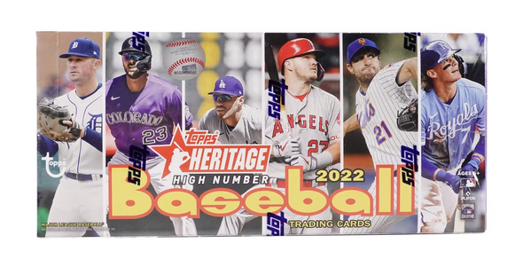 2022 Topps Heritage High Number Baseball Hobby Box available at 401 Games Canada