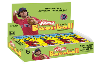 2022 Topps Heritage Minor League Baseball Hobby Box available at 401 Games Canada