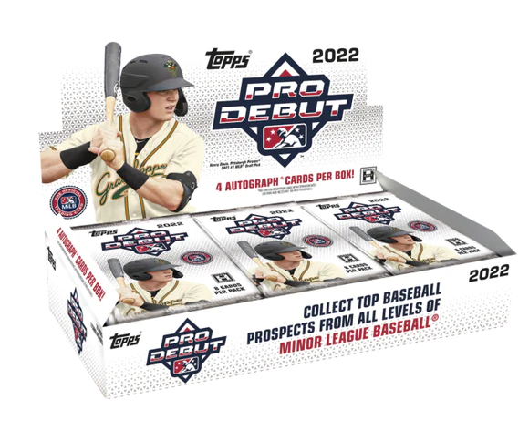 401 Games Canada - 2022 Topps Pro Debut Baseball Hobby Box