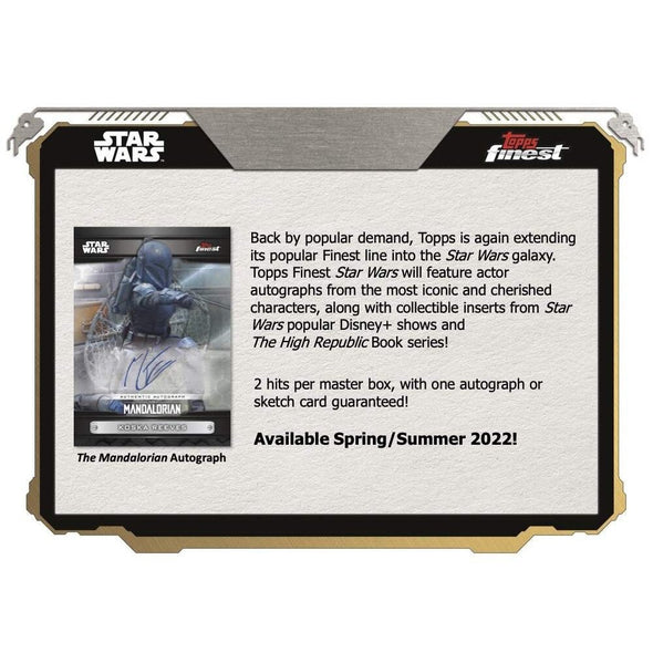 2022 Topps Star Wars Finest Hobby Box available at 401 Games Canada