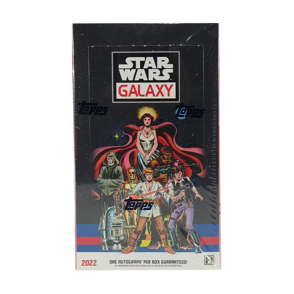 2022 Topps Star Wars Galaxy Chrome Hobby Box available at 401 Games Canada