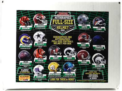 2022 Tristar Hidden Treasures Football Autographed Full Sized Helmet Box available at 401 Games Canada