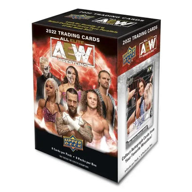 2022 Upper Deck AEW Wrestling Blaster Box available at 401 Games Canada